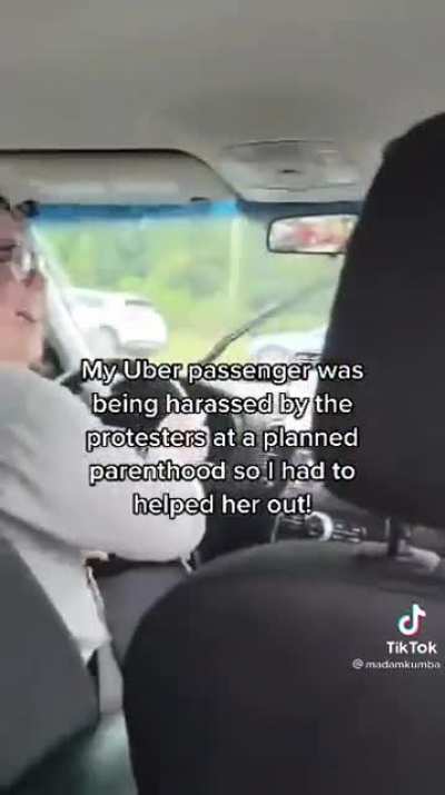 Best Uber driver ever.