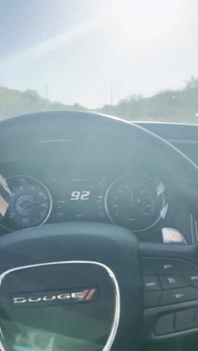 0-111 pull in my 21 scat pack charger.