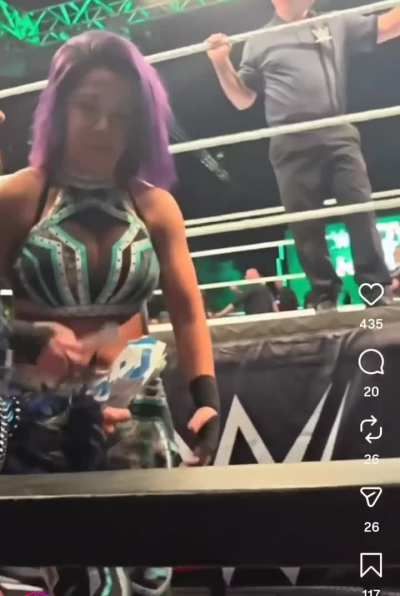 Great front row view