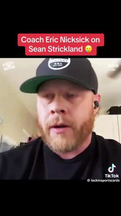 Erick Nicksick on Sean Strickland and what Sean&rsquo;s win means to him