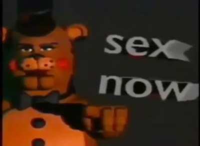 he said "now"