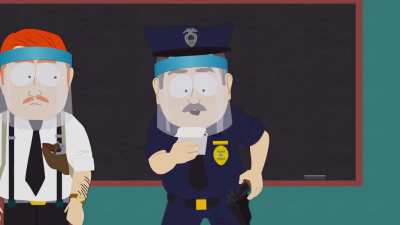 Sometimes South Park gets a bit too real...
