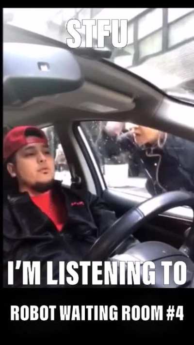 He's just vibin
