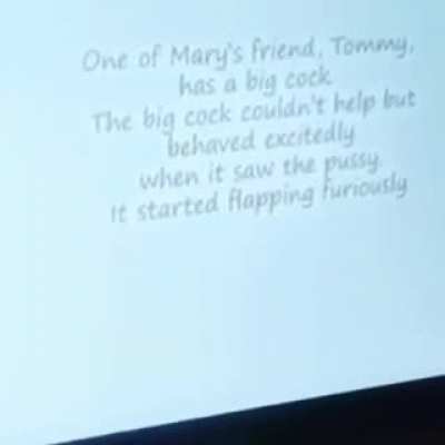 Marry has a pussy