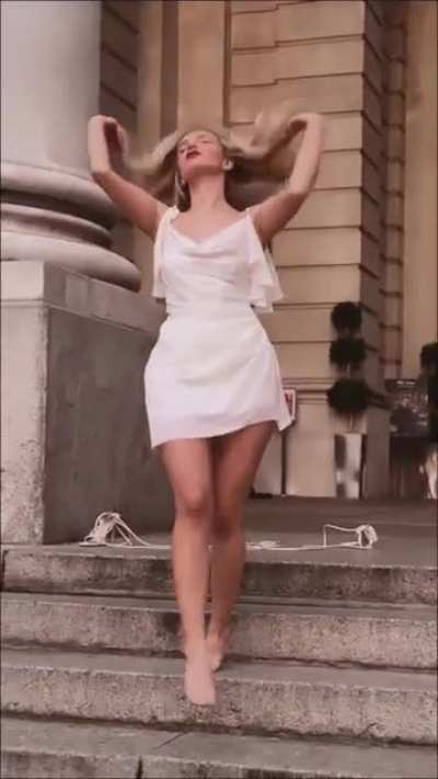 couldn&rsquo;t be bothered to wear heels anymore