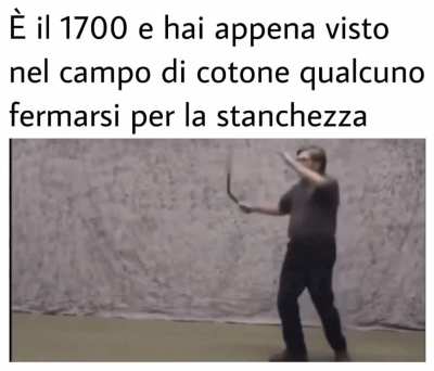 Torna a lavorare!