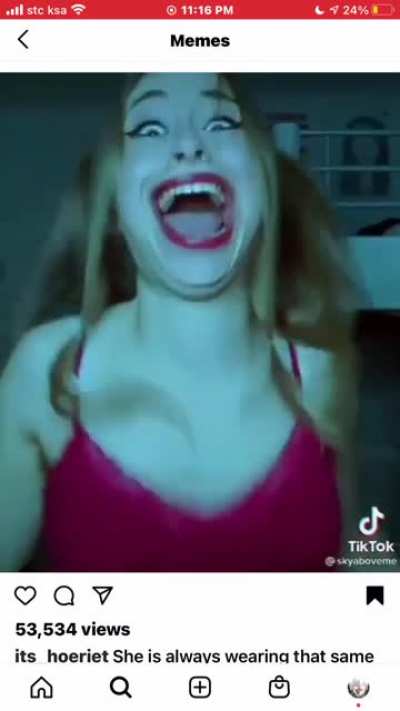 14 year old me when I’m alone in front of a mirror: