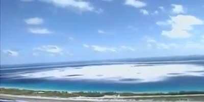 France detonated a 20-kiloton bomb under Mururoa Atoll. (1995)