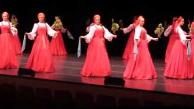 Russian women can float.