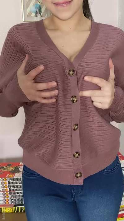 I don't even wear a bra when I go out!