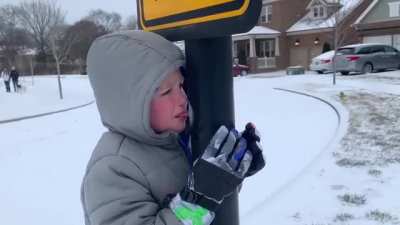 Poor kid.
