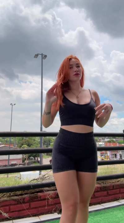 Would you be able to focus if I bent over in these shorts?