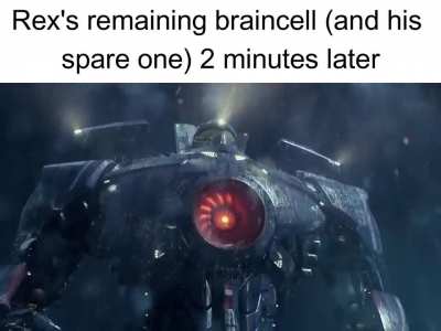 To quote my friend: "His last braincell locked in."