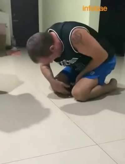 The same father who "no animals in my house!"