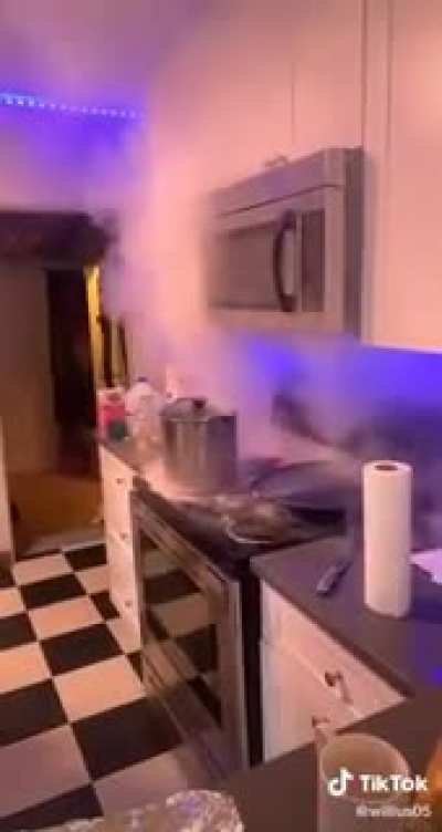 Don&rsquo;t turn on the stove after spilling Everclear on it