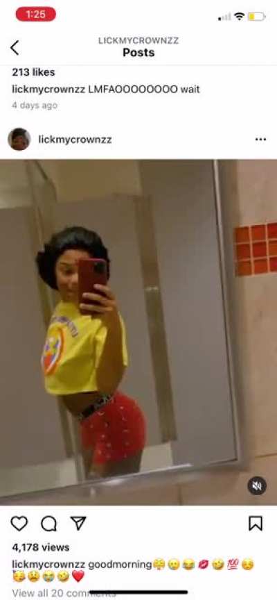She get me hard dab