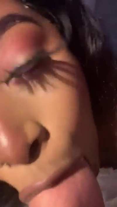 Ebony Hot Blowjob