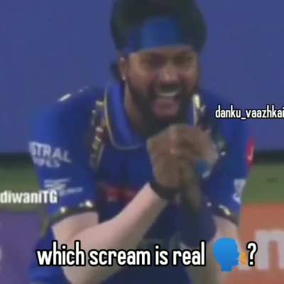 Tf hardik was doing here? 
