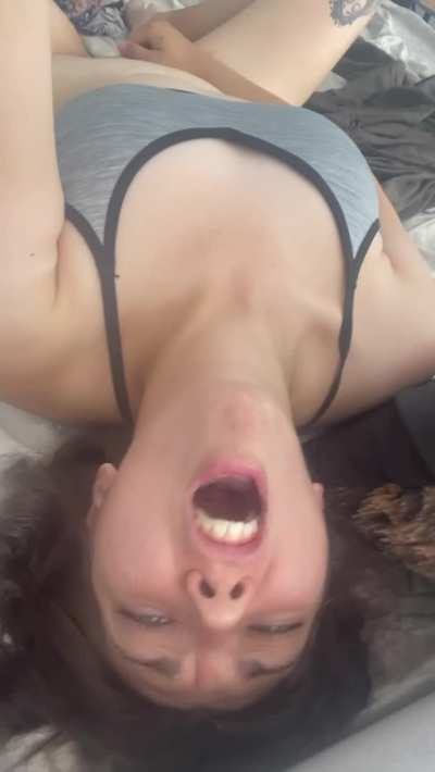 I just decided to record my orgasm on a selfie camera