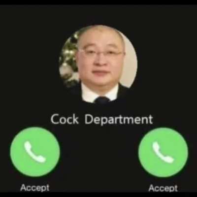 the cock department is calling w o n d e r w h y