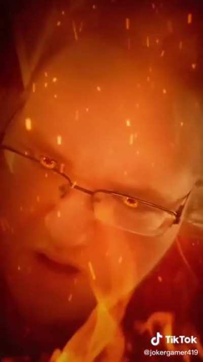 (I'm the one with the fire eyes)
