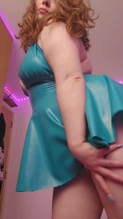 Dancing around in my new latex!