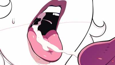 Cumshot in mouth