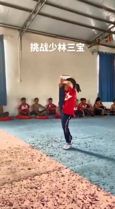 Man this kid already is a pro at this age, don't know what she'll turn into when grows up.