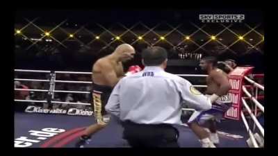 David 'Hayemaker' Haye greatest hits. He gets shit talked a lot, but is still one of the most exciting fighters of the last 20 years.