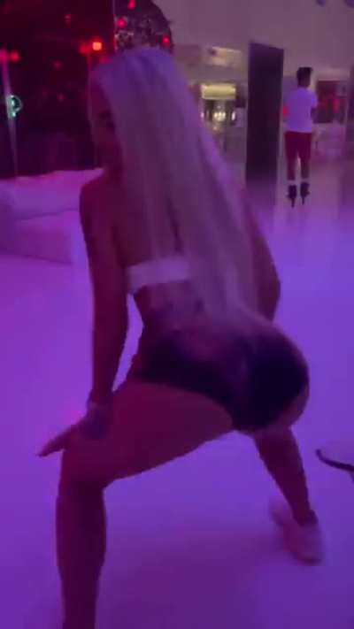 Shaking ass in public