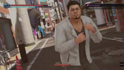 "You play Yakuza became of the intense and emotional stories right?"....&eth;