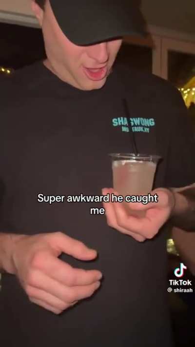 Women put candy in random peoples drinks as an "example"