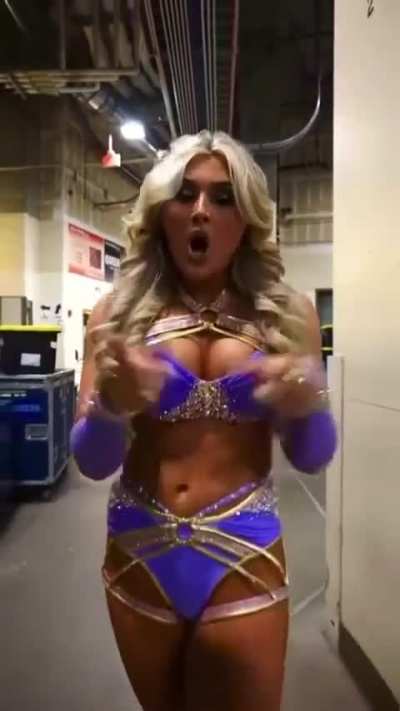 Tiffany Stratton after smack down win