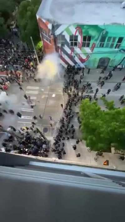 This is the moment it all happened, Seattle