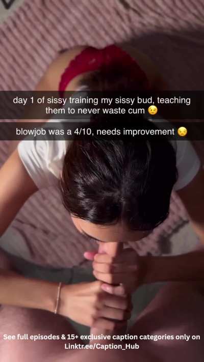day 1 of sissy training.. 💪