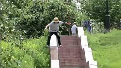 HMRB while I slide down this wall
