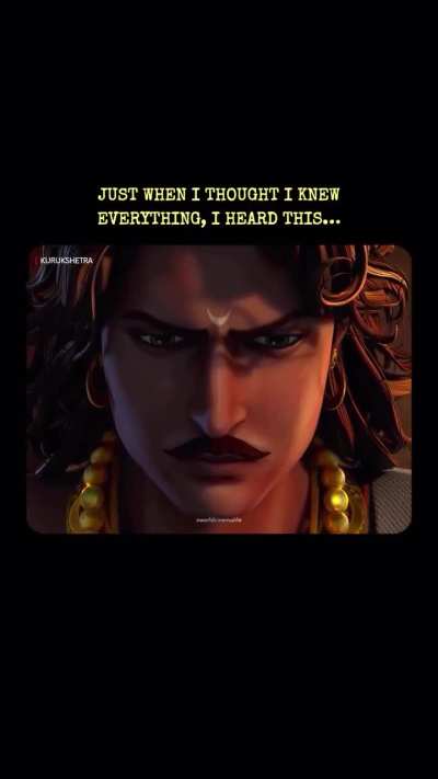 Krishna&rsquo;s one line humbled my entire &ldquo;main character&rdquo; mindset for a minute