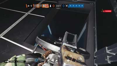 This just happened in R6 with my friends