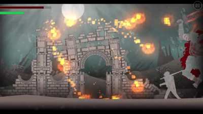 I made the Slave Knight Gael bossfight in Geometry Dash!