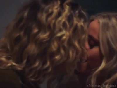 Olivia Taylor Dudley &amp;amp; Riley Dandy WILD tongue kissing scene
