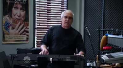Pierce Hawthorne on keyboard