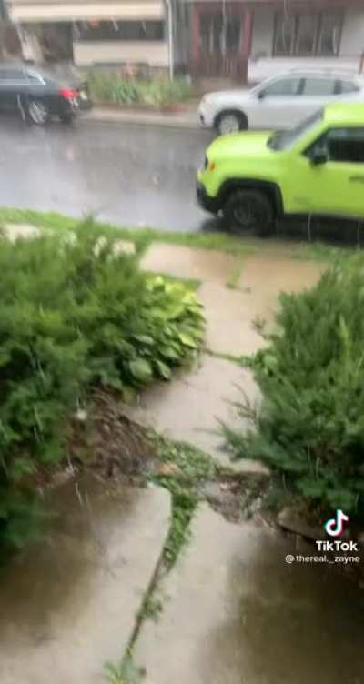 "this rain is salvation"