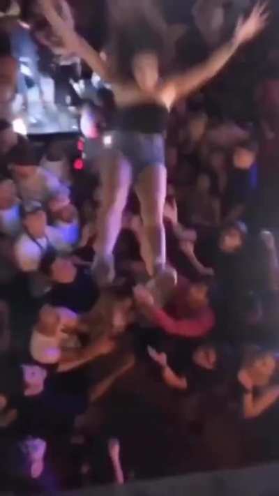 WCGW if I jump in the crowd