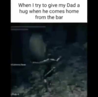 &ldquo;Hi da-&ldquo;