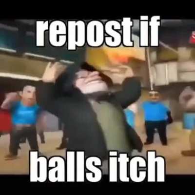 repost it ball itch