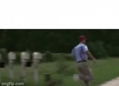Forrest Gump corre