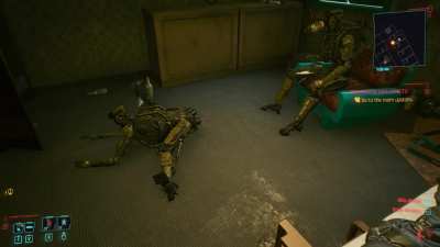 I walked into a very private moment.