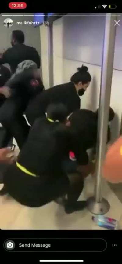 Three women go crazy and freak out because their flight got delayed&hellip;