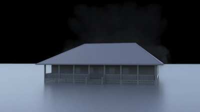 When you accidentally build a Queenslander house on a nuclear test site