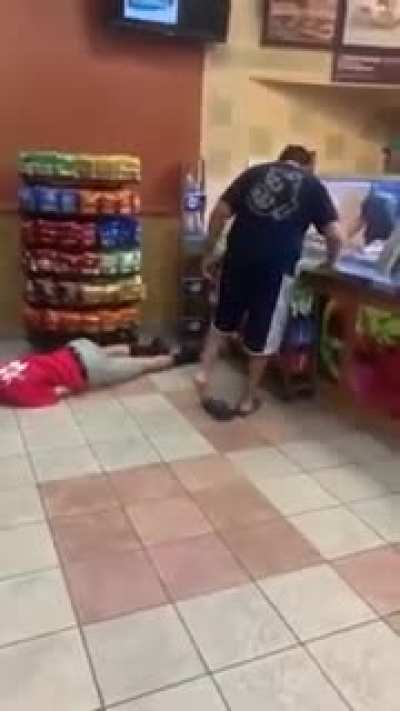 Not much of a "Fight" but he got KTFO